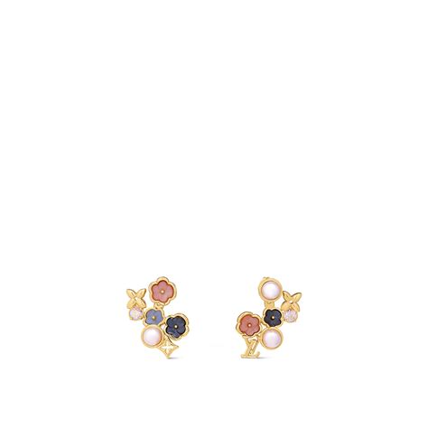 lv botanica earrings|LV Botanica Earrings S00 .